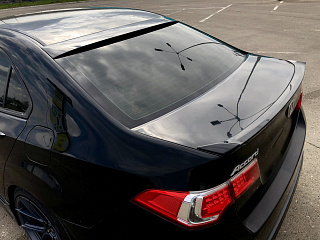 Спойлер лип на крышку багажника Honda Accord 8 (VIII) / Acura TSX (CU) (2008-2013) + УСТАНОВОЧНЫЙ КОМПЛЕКТ