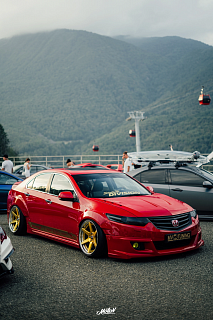 Капот пластиковый var №2 "Agressive Sport" Honda Accord VIII / Acura TSX (CU/CW) (2008-2013)