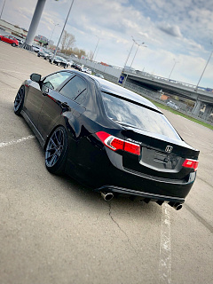 Козырек на стекло широкий var №2 Honda Accord 8(VIII) / Acura TSX (CU) (2008-2013) + УСТАНОВОЧНЫЙ КОМПЛЕКТ