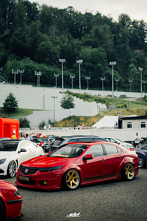 Капот пластиковый var №1 "Agressive Waterproof" Honda Accord 8(VIII) / Acura TSX (CU/CW) (2008-2013)