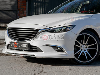 Решетка радиатора Mazda 6 комплектация №2 (решетка в сборе) / Atenza GJ (2015 - 2018)