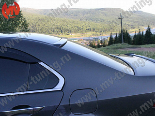 Козырек на стекло узкий var №1 Honda Accord 8(VIII) / Acura TSX (CU) (2008-2013) + УСТАНОВОЧНЫЙ КОМПЛЕКТ